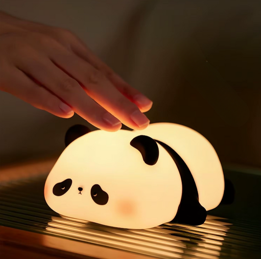 Cute Soft Silicone Touch Activate Night Light- Sheep - Panda - Elephant